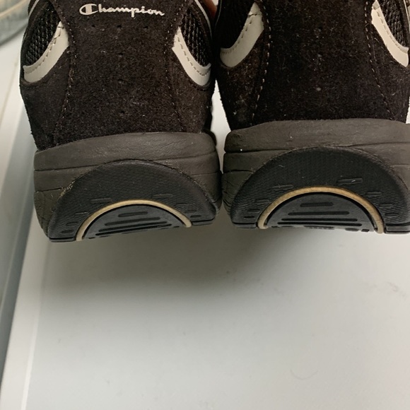 Champion sneakers chocolate brown cream womens size 8 tone fit shape ups vintage - Picture 7 of 11